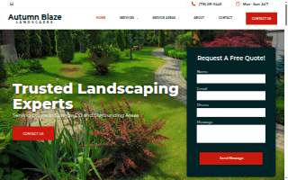 Autumn Blaze Landscapes