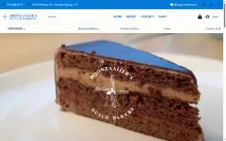 Boonzaaijer's Dutch Bakery website