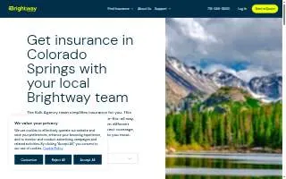 Brightway Insurance, The Kolk Agency website