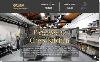 Chefs Kitchen of Colorado Springs website