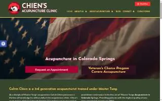 Chien's Acupuncture clinic website