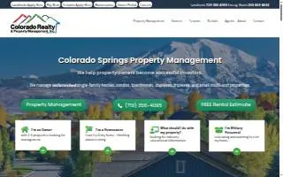 Colorado Realty and Property Management, Inc. of Colorado Springs website