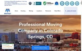 Colorado Springs Moving website