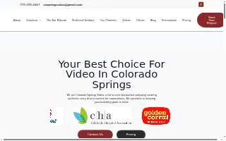 Colorado Springs Video LLC website