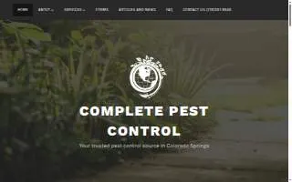 Complete Pest Control of Colorado Springs website