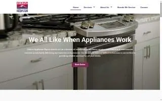 Dakine Appliance Repair website