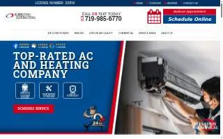Elevation Mechanical website