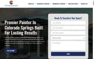 Front Range Painters website