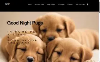 Good Night Pups website