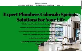 Green Plumbing Inc website