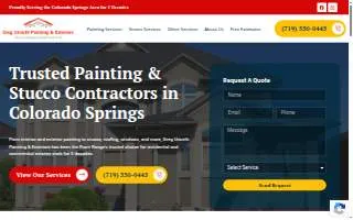 Greg Unseth Painting & Exteriors of Colorado Springs website