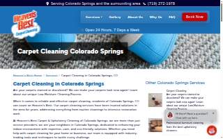 Heaven's Best Carpet & Upholstery Cleaning of Colorado Springs