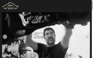 High Mountain Auto website