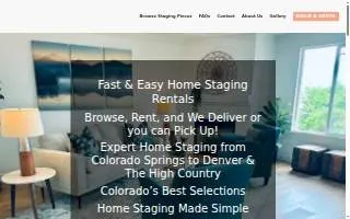 Home Stagers Choice of Colorado Springs website