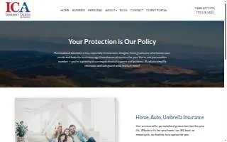 Insurance Centers of America website