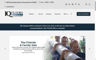 IQ Floors website