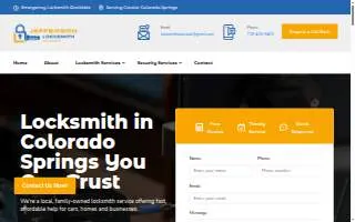 Jefferson Locksmith Colorado website