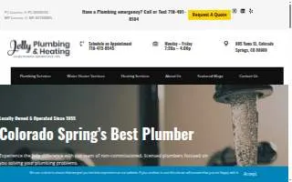 Jolly Plumbing & Heating, Inc. website
