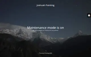 Joshuah Painting website