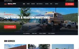 Knob Hill Towing of Colorado Springs website