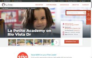 La Petite Academy on Rio Vista Dr