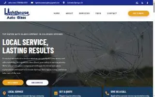 Lighthouse Auto Glass LLC website
