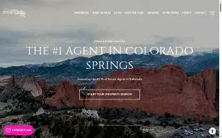 Pink Realty website
