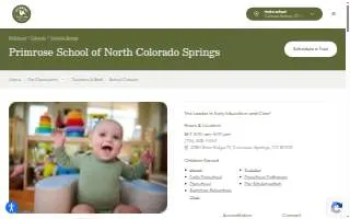 Primrose School of North Colorado Springs website