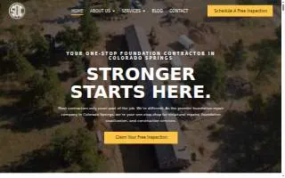 Sanderson Quality Construction of Colorado Springs website