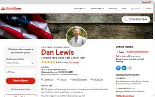 State Farm: Dan Lewis South website