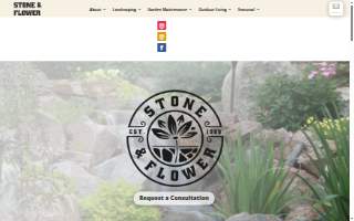 Stone & Flower Gardens & Landscape Design