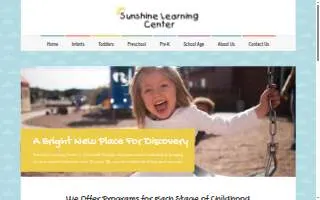 Sunshine Learning Center website