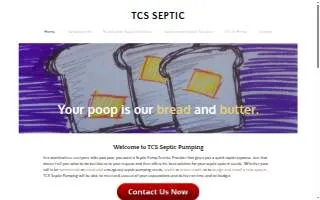 TCS Septic of Colorado Springs website