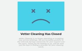 Vetter Cleaning & Maintenance