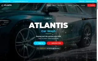ATLANTIS Car Wash of Columbine website