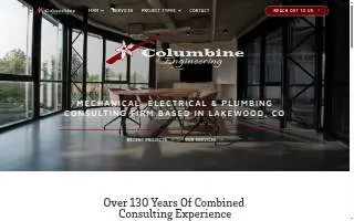 Columbine Engineering website