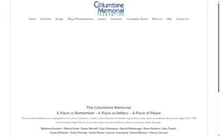 Columbine Memorial