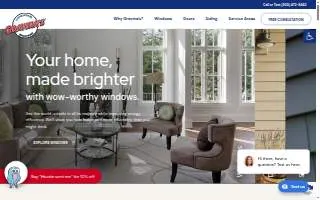 Gravina’s® Windows & Siding website