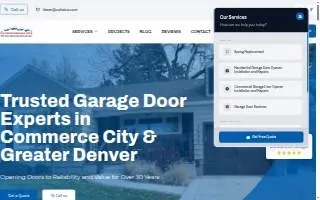 Colorado Overhead Door Company website