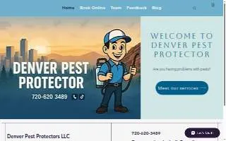 Denver Pest Protector website