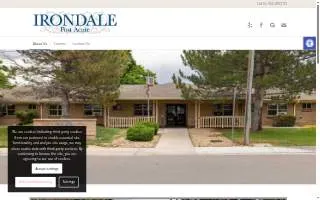 Irondale Post Acute website