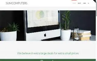 SUM Computers website