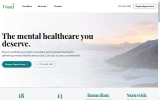 Trend Mental Health and Wellness