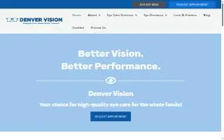 Denver Vision website