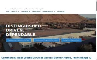 Digby Commercial Advisors website