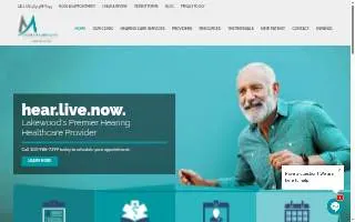 Modern Audiology Lakewood of Dakota Ridge website