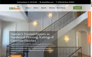 5280 Floors LLC website