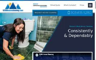 5280 House Cleaning of Denver website