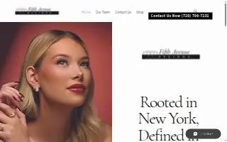 5th Avenue Designs website