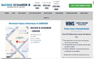 Bachus & Schanker, Personal Injury Lawyers